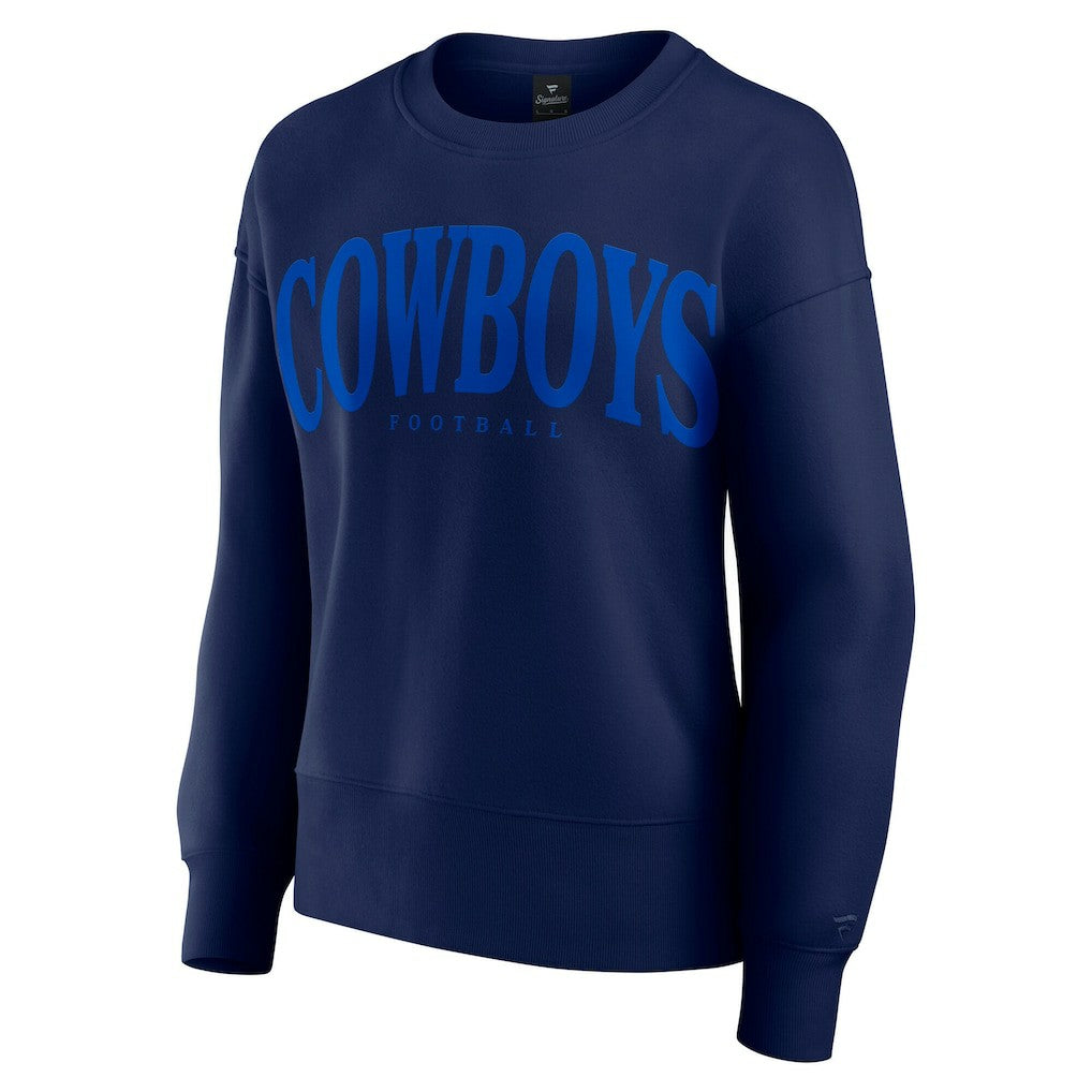 Dallas Cowboys Women's Elements Pullover Sweatshirt Navy