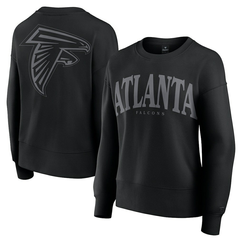 Atlanta Falcons Women's Elements Pullover Sweatshirt Black