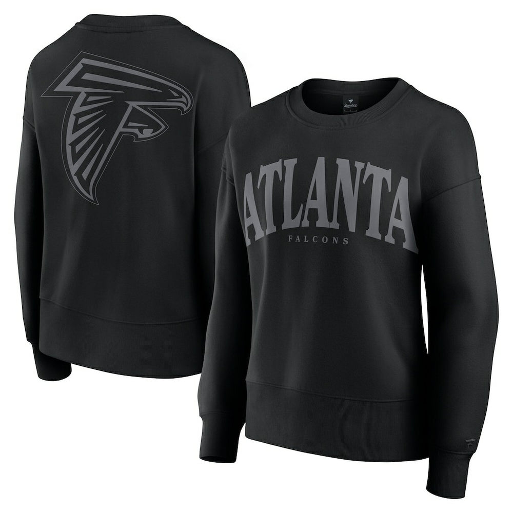 Atlanta Falcons Women's Elements Pullover Sweatshirt Black