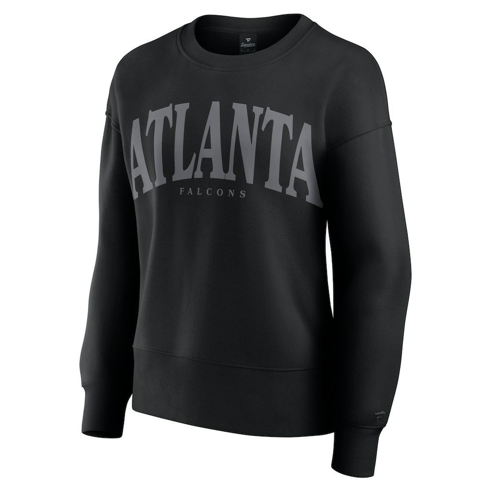 Atlanta Falcons Women's Elements Pullover Sweatshirt Black
