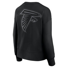 Atlanta Falcons Women's Elements Pullover Sweatshirt Black