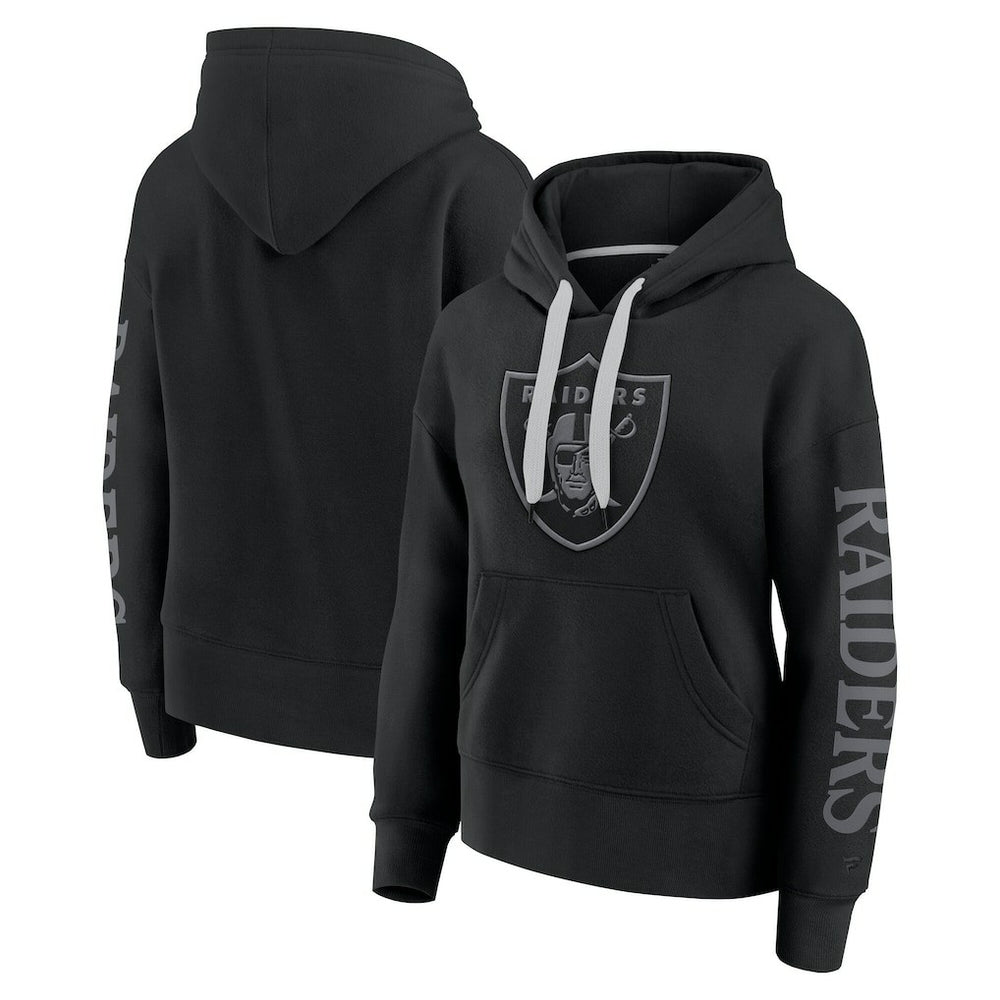 Las Vegas Raiders Women's Elements Next Pullover Hoodie Black