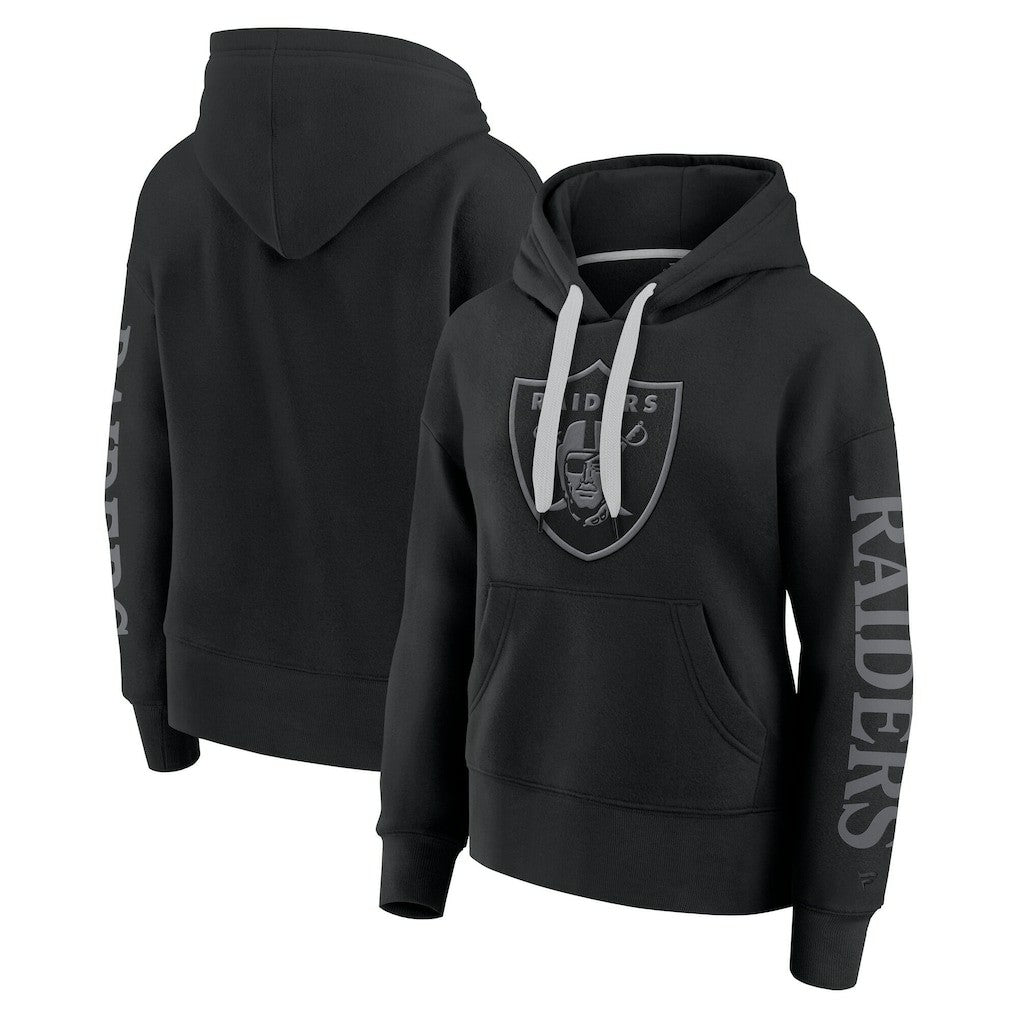 Las Vegas Raiders Women's Elements Next Pullover Hoodie Black