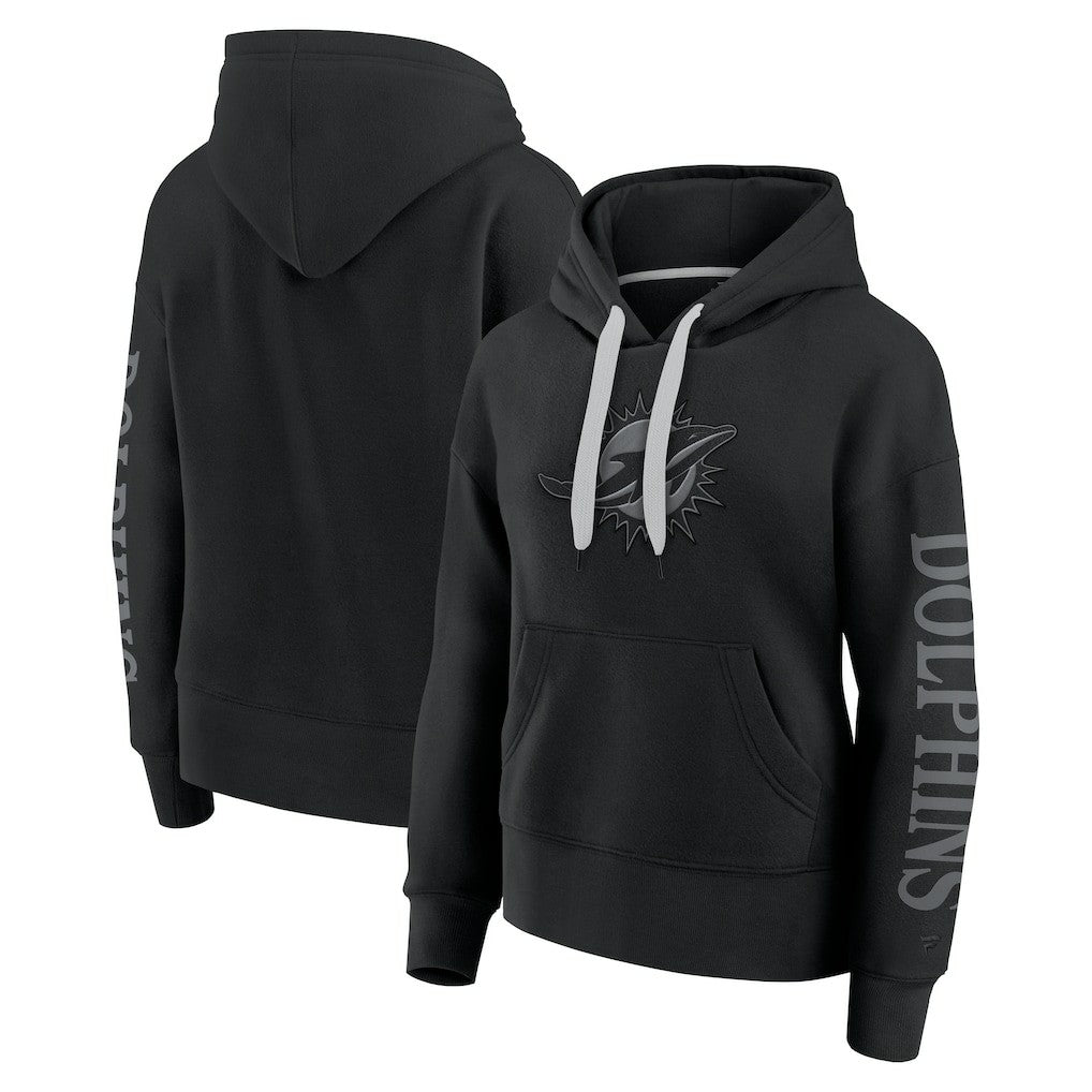 Miami Dolphins Women's Elements Next Pullover Hoodie Black