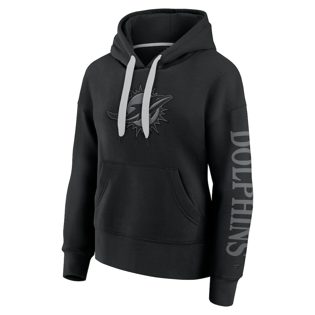 Miami Dolphins Women's Elements Next Pullover Hoodie Black