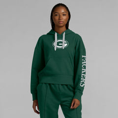 Green Bay Packers Women's Elements Next Pullover Hoodie Green