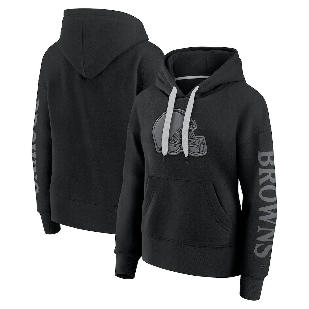 Cleveland Browns Women's Elements Next Pullover Hoodie Black