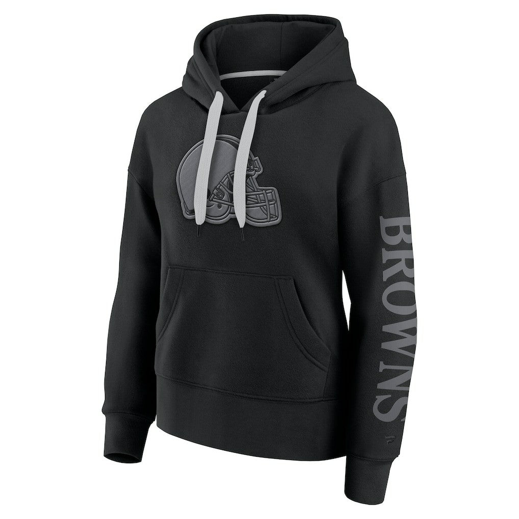 Cleveland Browns Women's Elements Next Pullover Hoodie Black