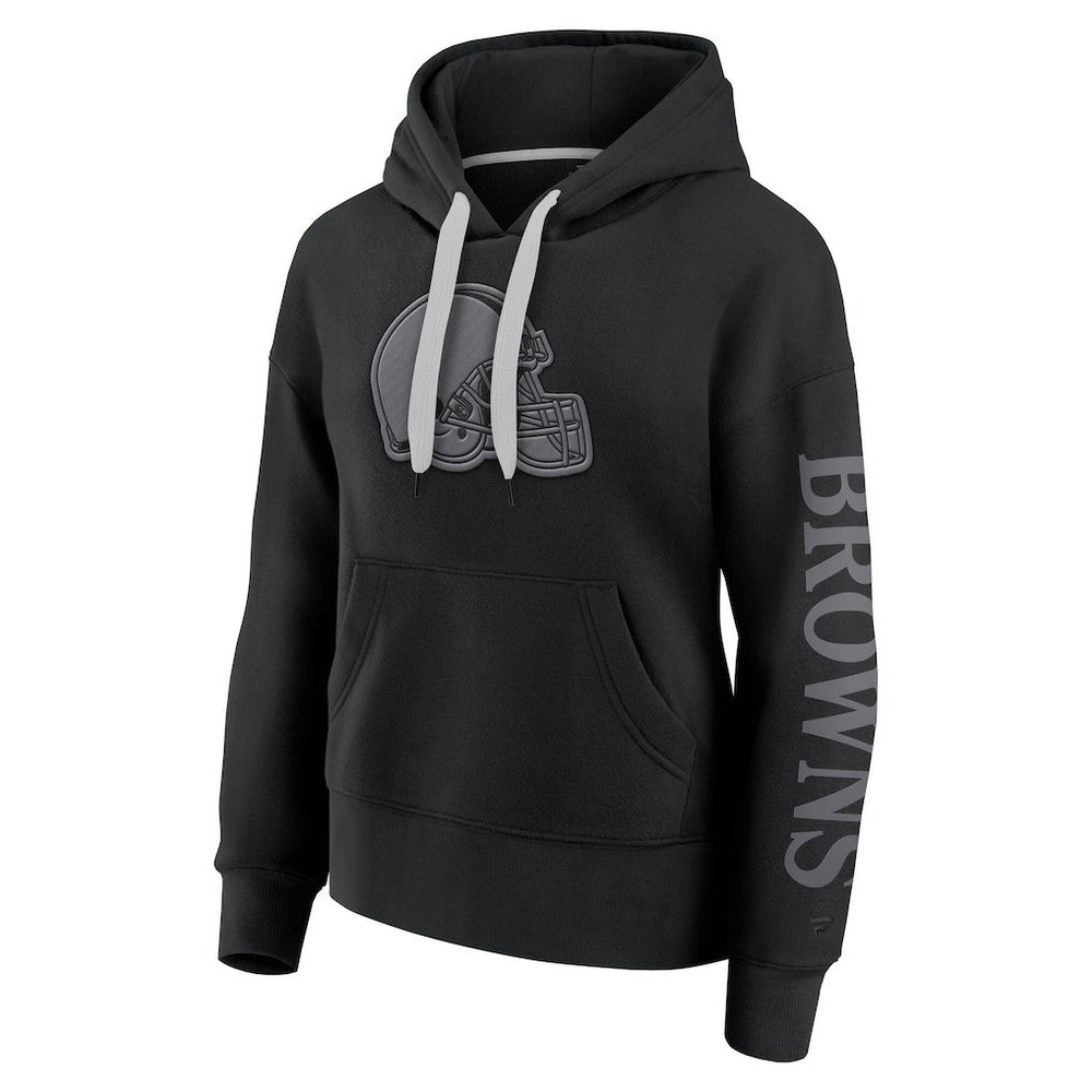 Cleveland Browns Women's Elements Next Pullover Hoodie Black