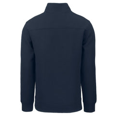 Chicago Cubs Cutter & Buck Cooperstown Collection Roam Eco Recycled Quarter-Zip Pullover - Navy Pullover