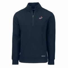 Los Angeles Dodgers Cutter & Buck Cooperstown Collection Roam Eco Recycled Quarter-Zip Pullover - Navy Pullover