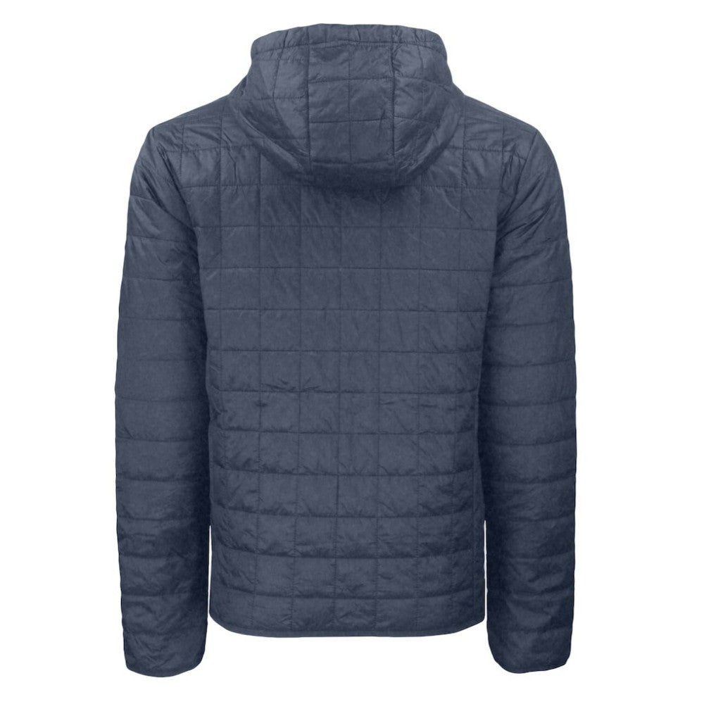 Chicago Cubs Cutter & Buck Cooperstown Collection Rainier Primaloft Eco Full-Zip Hooded Jacket - Anthracite Jackets