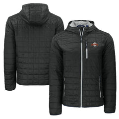San Francisco Giants Cutter & Buck Cooperstown Collection Rainier Primaloft Eco Full-Zip Hooded Jacket - Black Jackets