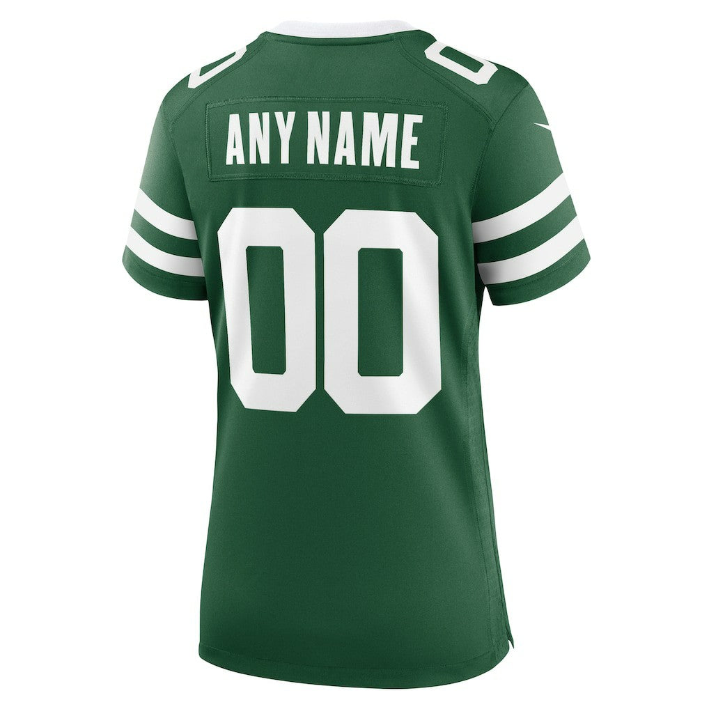 New York Jets Women's Custom Game Jersey Legacy Green