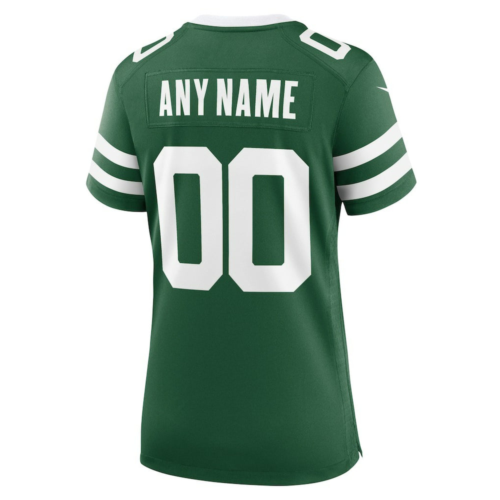 New York Jets Women's Custom Game Jersey Legacy Green