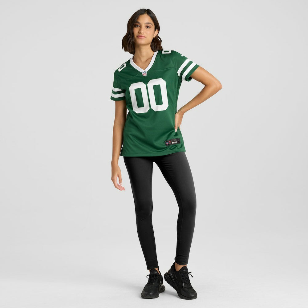 New York Jets Women's Custom Game Jersey Legacy Green
