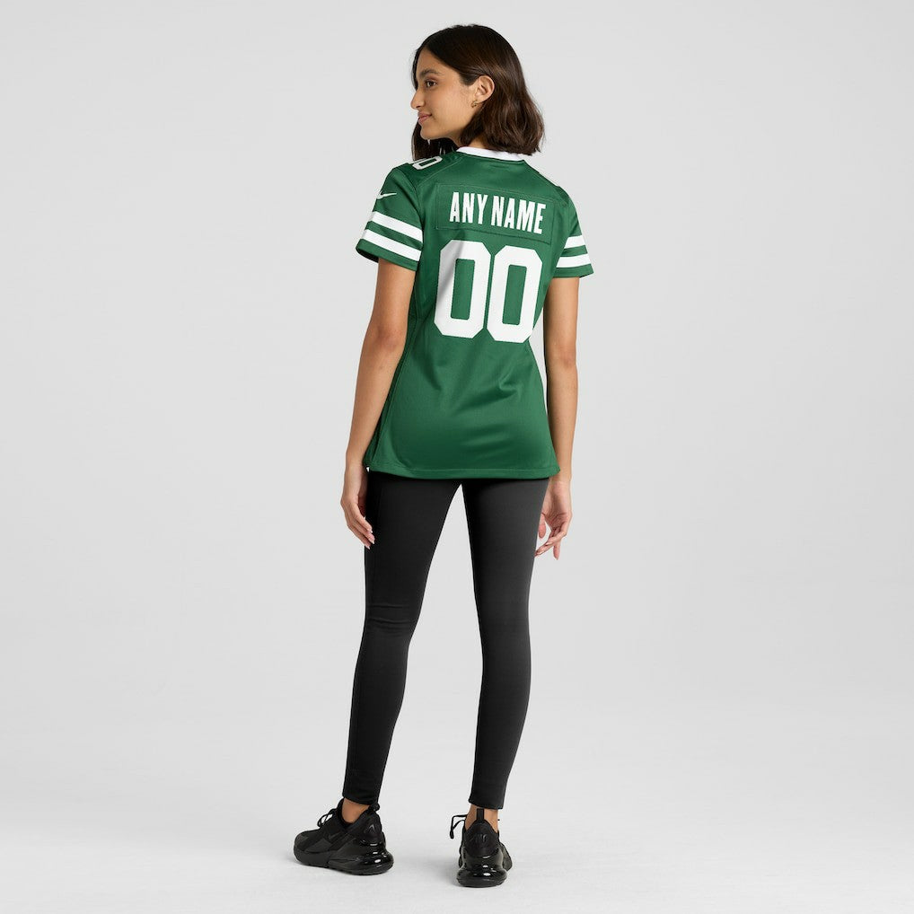 New York Jets Women's Custom Game Jersey Legacy Green