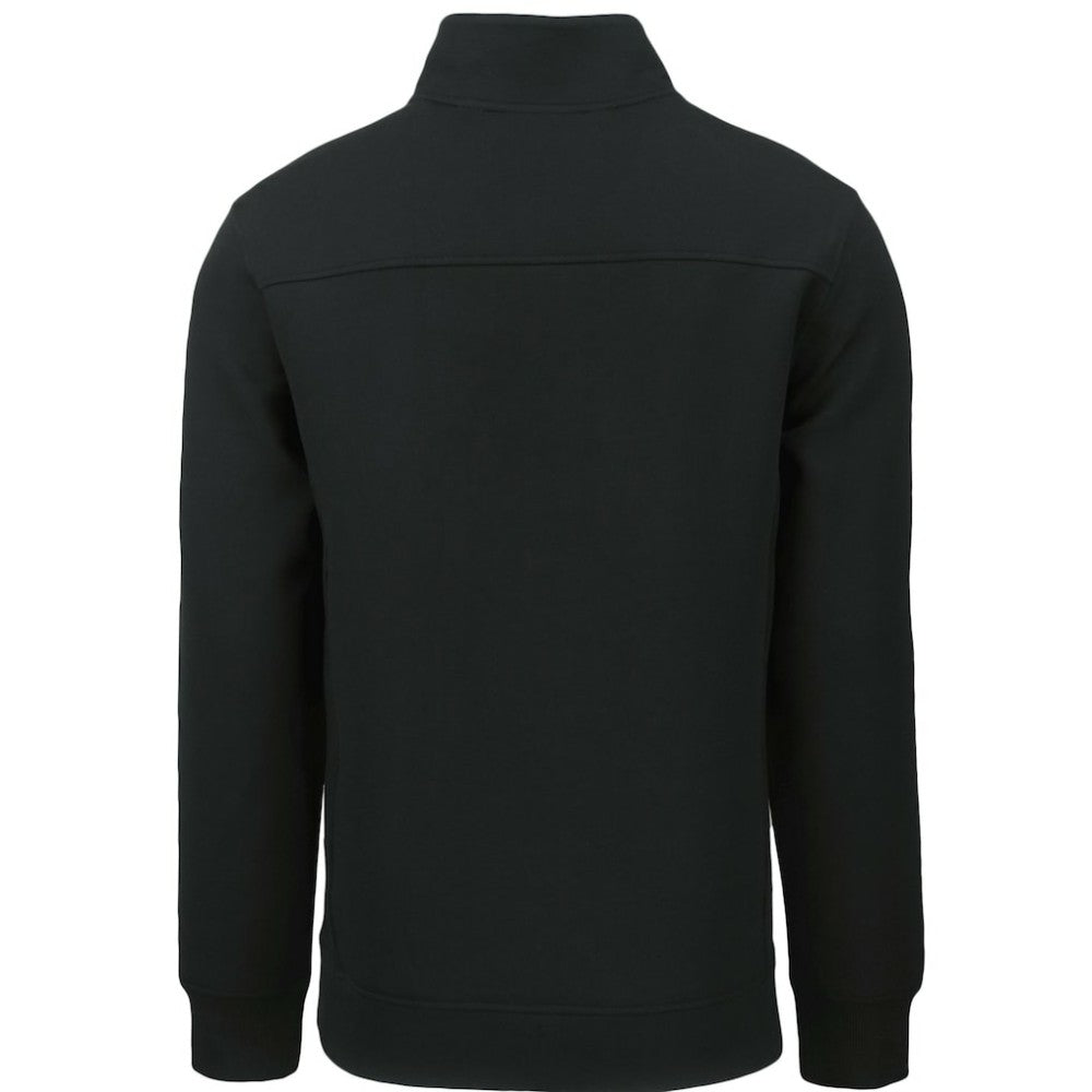 San Francisco Giants Cutter & Buck Roam Eco Recycled Quarter-Zip Pullover - Black Pullover