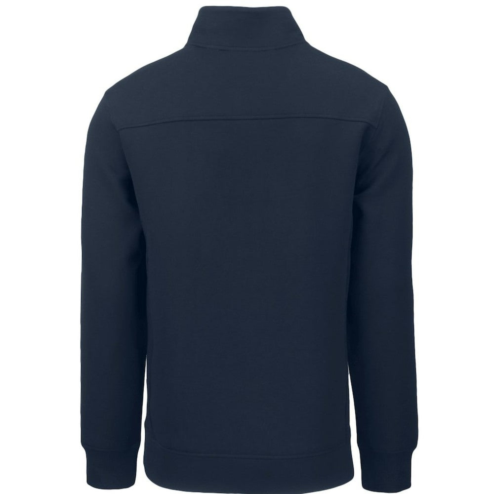 Chicago Cubs Cutter & Buck Roam Eco Recycled Quarter-Zip Pullover - Navy Pullover
