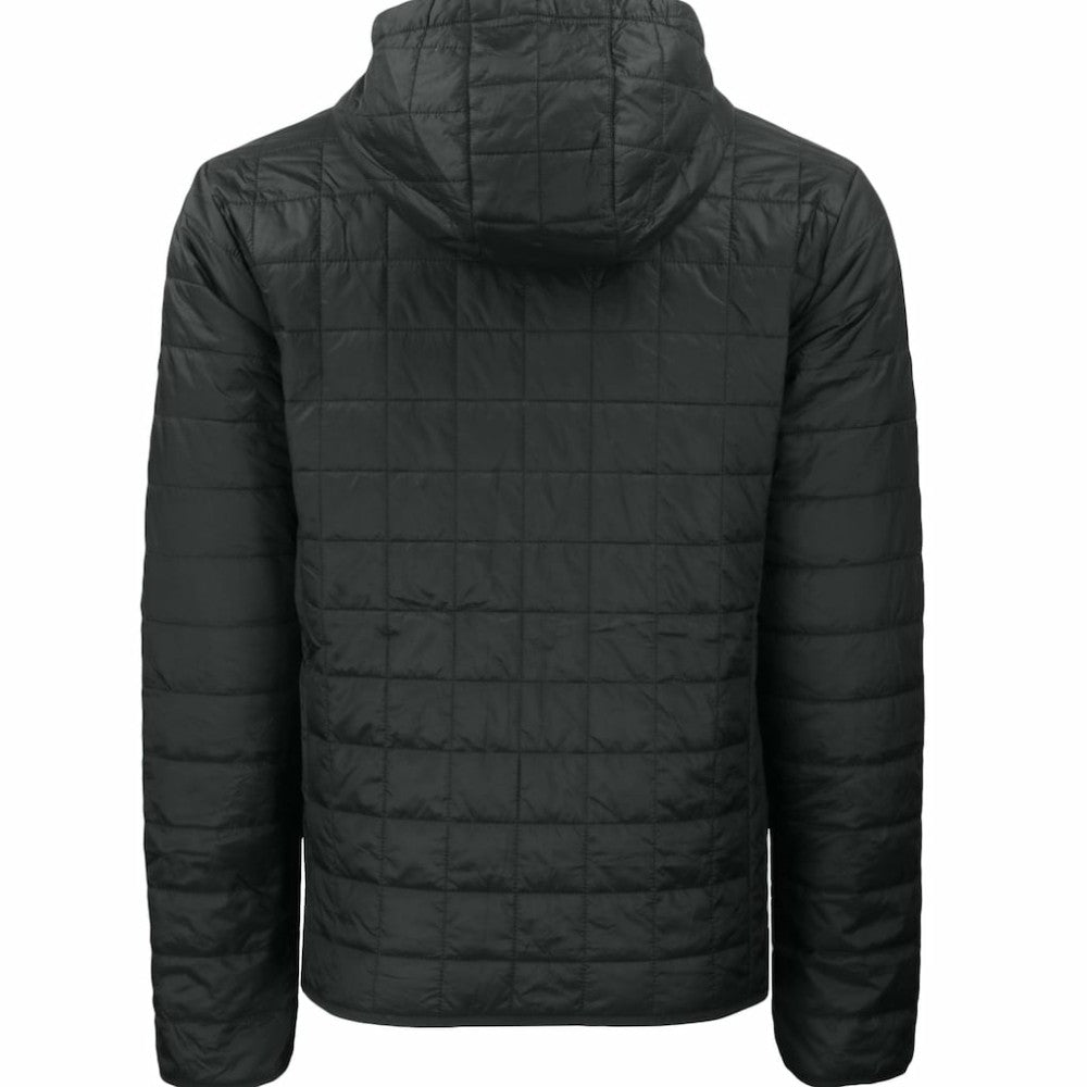 San Francisco Giants Cutter & Buck Rainier Primaloft Eco Full-Zip Hooded Jacket - Black Jackets
