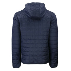 Chicago Cubs Cutter & Buck City Connect Rainier Primaloft Eco Full-Zip Hooded Jacket - Navy Jackets