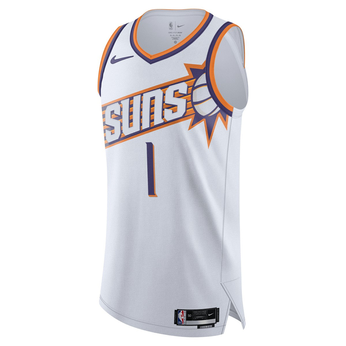 Devin Booker Phoenix Suns Authentic Jersey Association Edition White