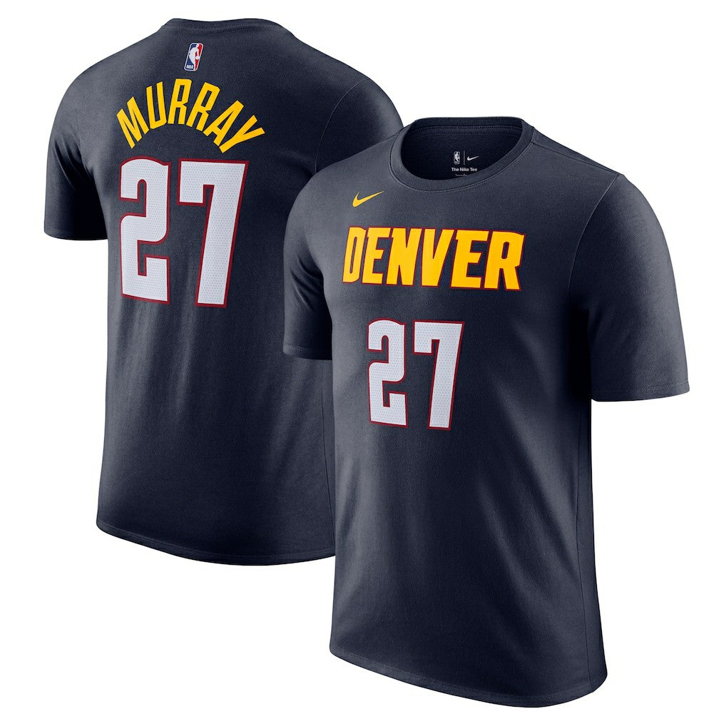 Jamal Murray Denver Nuggets Icon Edition Name & Number T-Shirt Navy