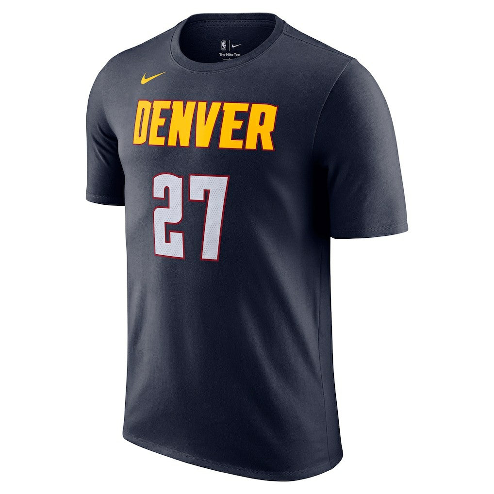 Jamal Murray Denver Nuggets Icon Edition Name & Number T-Shirt Navy