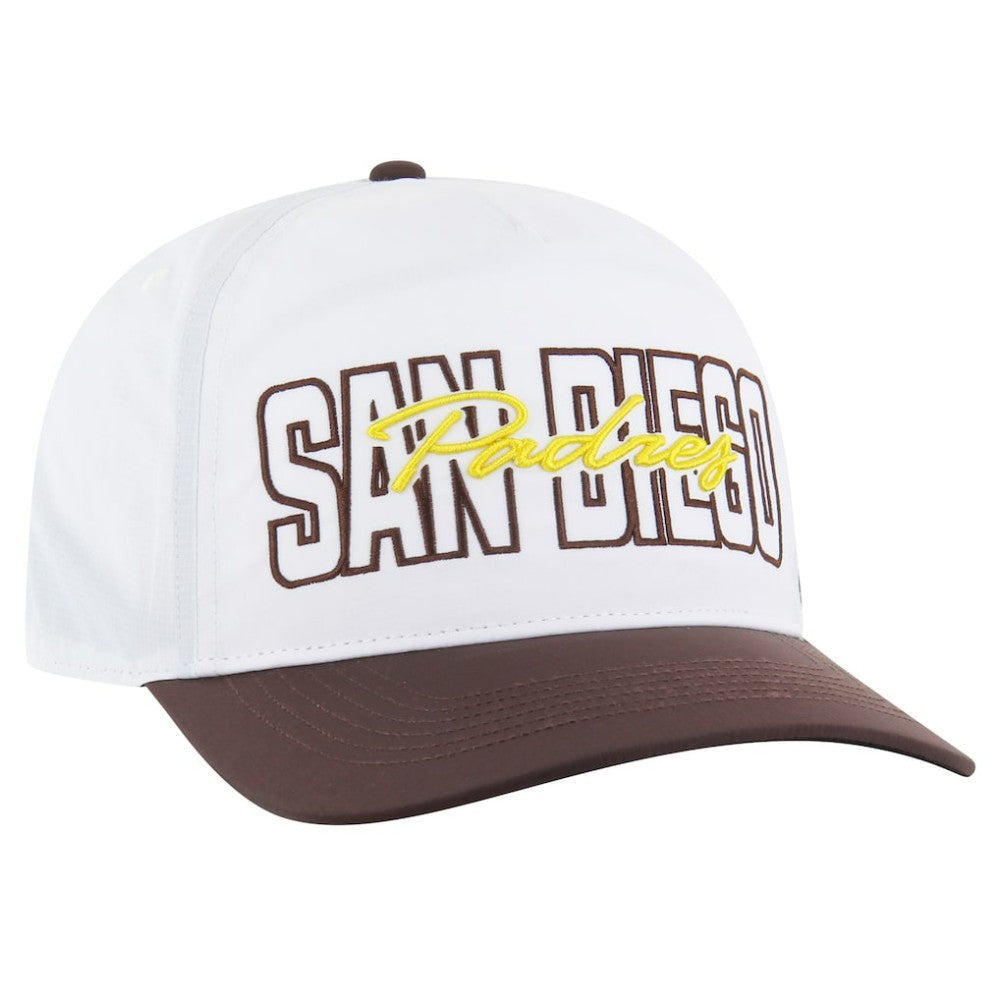 San Diego Padres '47 Lineman Hitch Adjustable Hat - White Hats