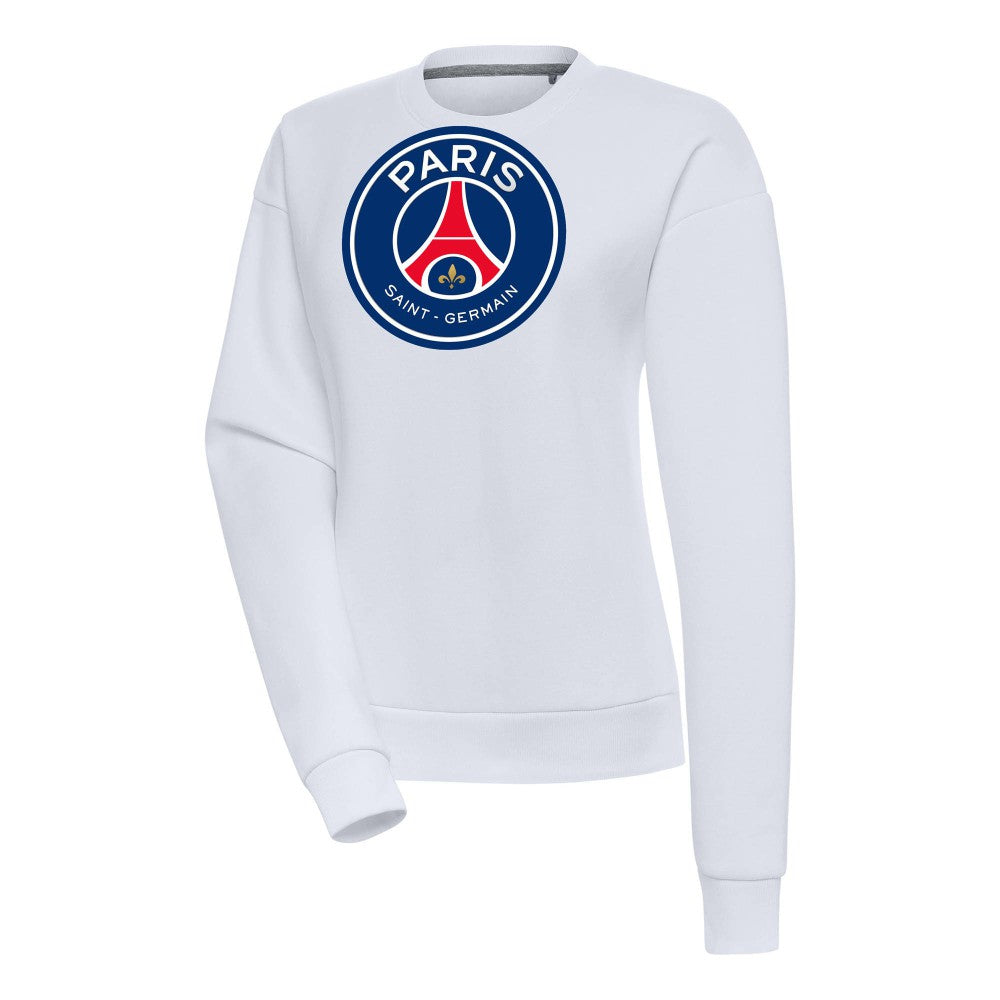 Paris Saint-Germain Women's Takeover Crewneck Pullover Sweatshirt White sale