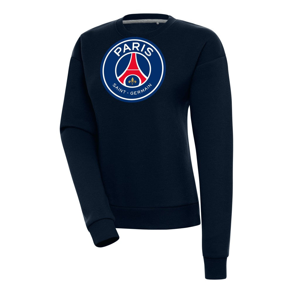 Paris Saint-Germain Women's Takeover Crewneck Pullover Sweatshirt Navy shop