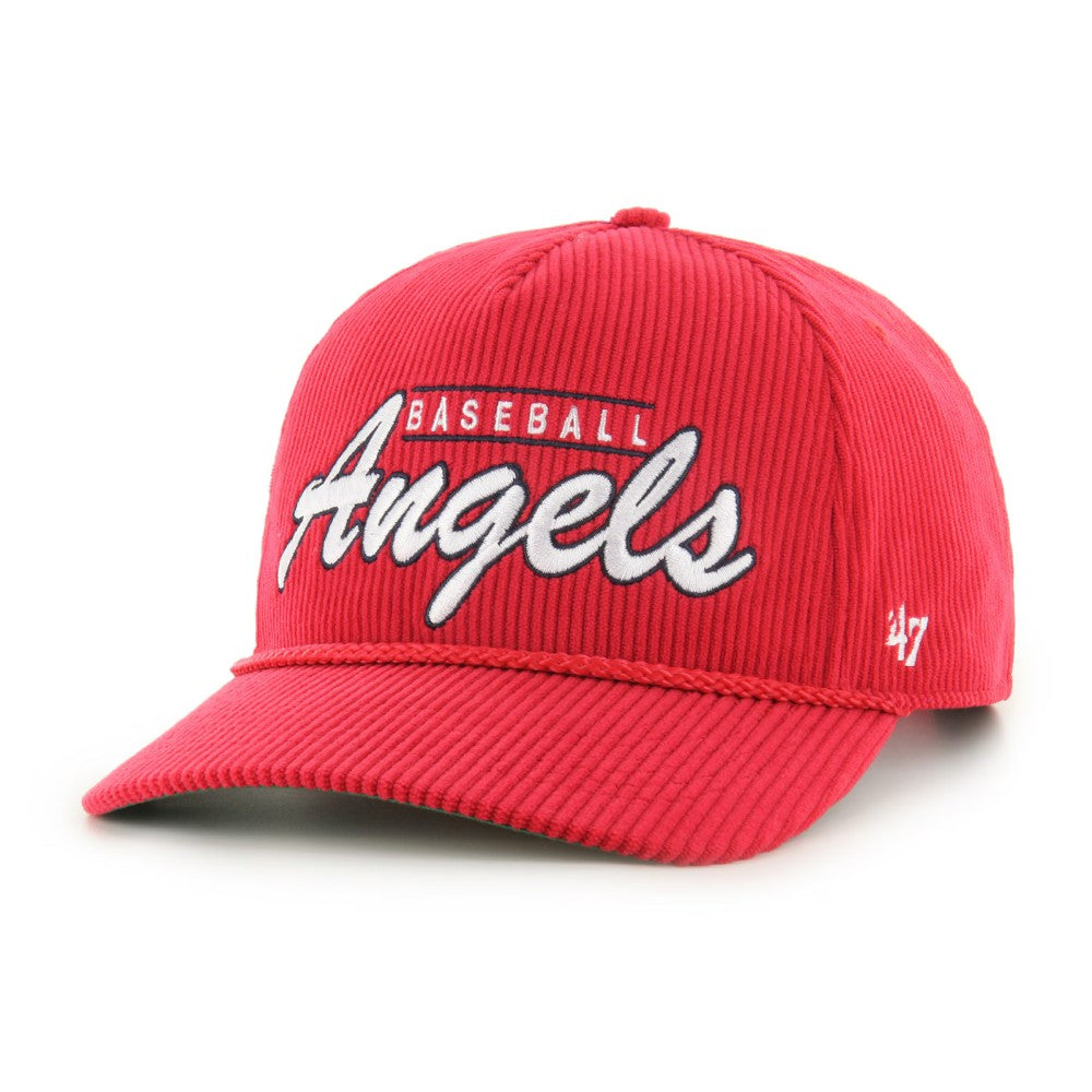 Los Angeles Angels '47 Corduroy Hitch Adjustable Hat - Red Hats