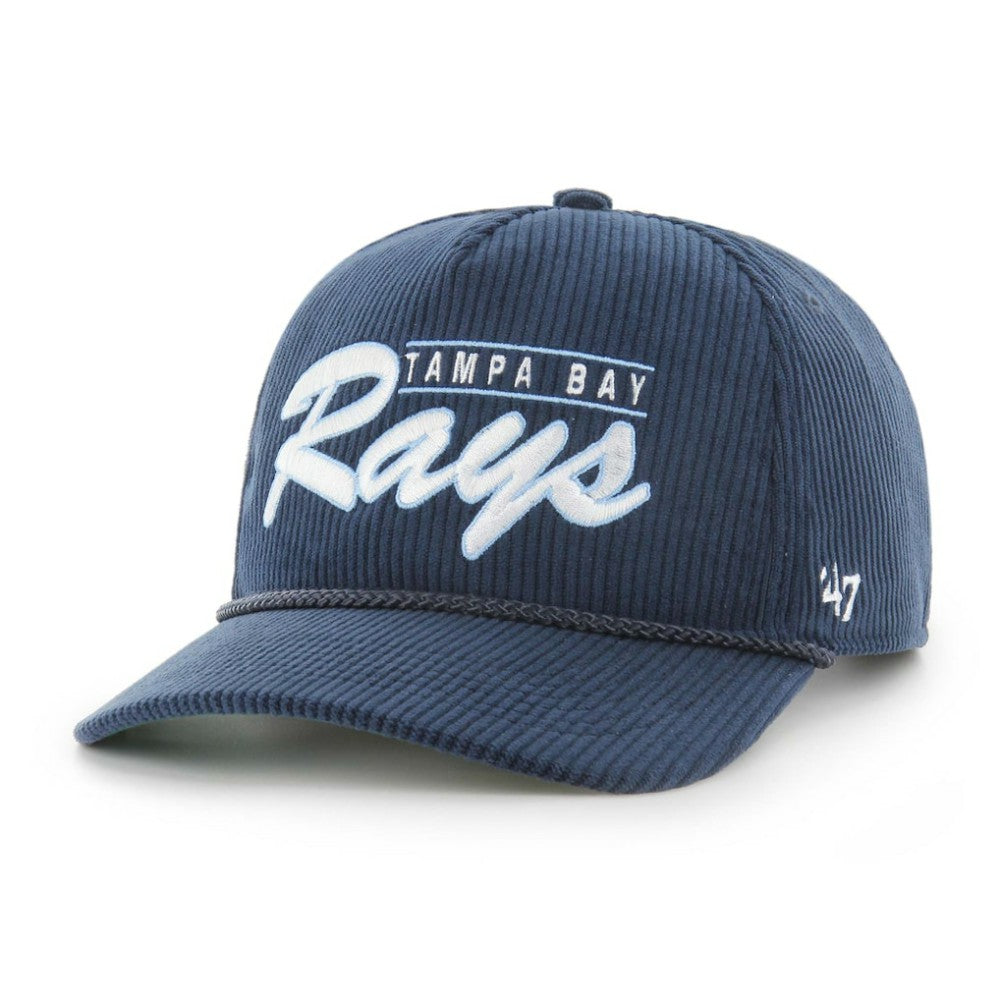 Tampa Bay Rays '47 Corduroy Hitch Adjustable Hat - Navy Hats
