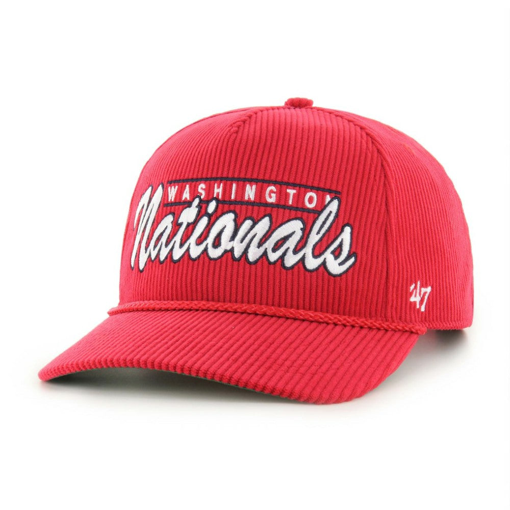 Washington Nationals '47 Corduroy Hitch Adjustable Hat - Red Hats