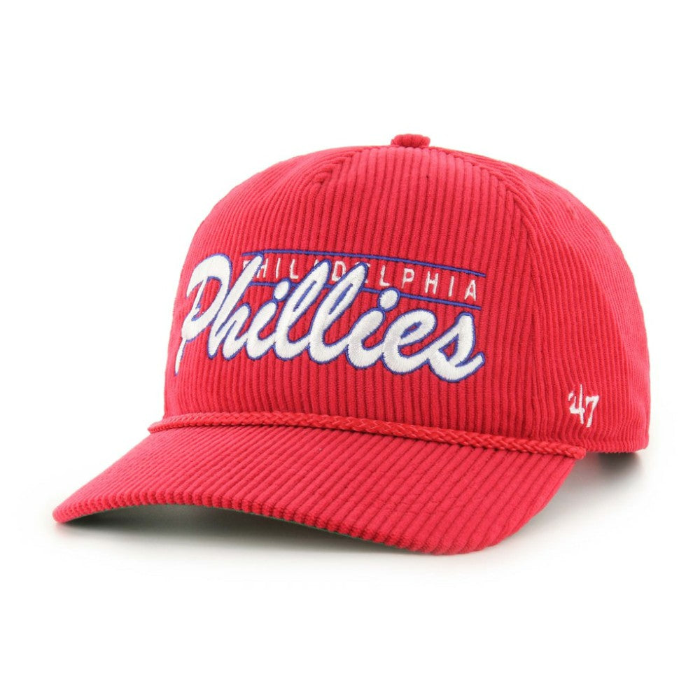 Philadelphia Phillies '47 Corduroy Hitch Adjustable Hat - Red Hats