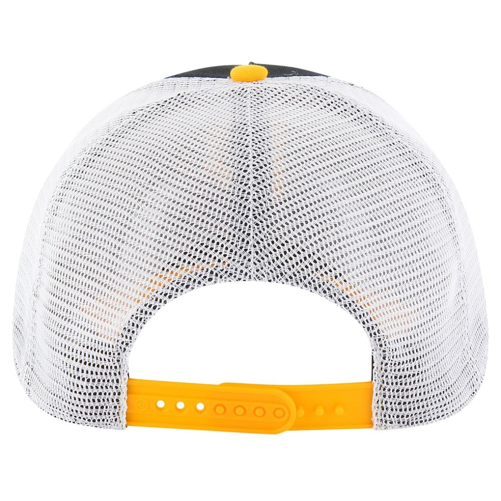 Pittsburgh Pirates '47 Gridiron Super Stripe Relaxed Trucker Hitch Adjustable Hat - Black Hats