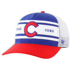 Chicago Cubs '47 Gridiron Super Stripe Relaxed Trucker Hitch Adjustable Hat - Royal Hats