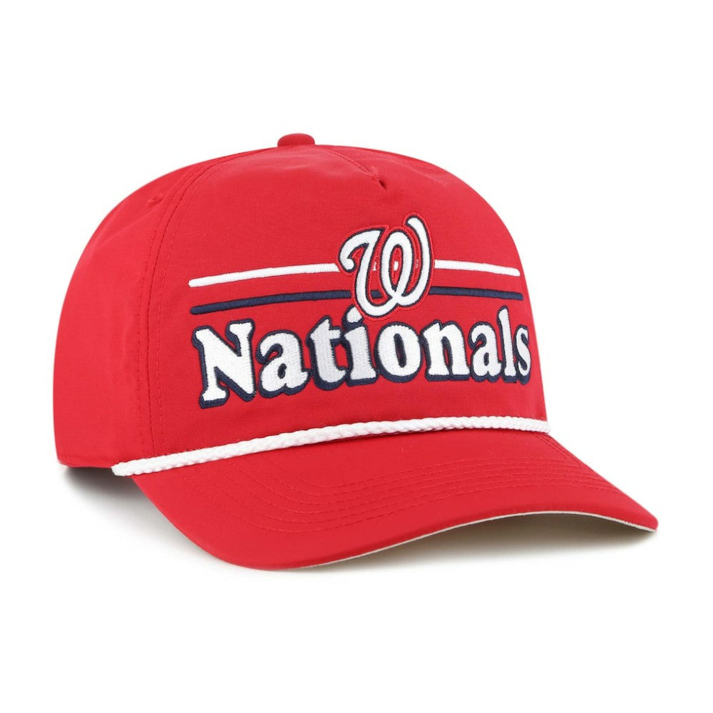 Washington Nationals '47 Campscape Hitch Adjustable Hat - Red Hats