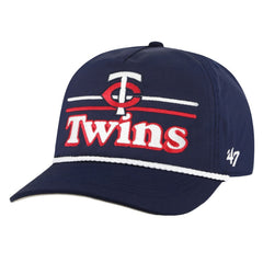 Minnesota Twins '47 Campscape Hitch Adjustable Hat - Navy Hats