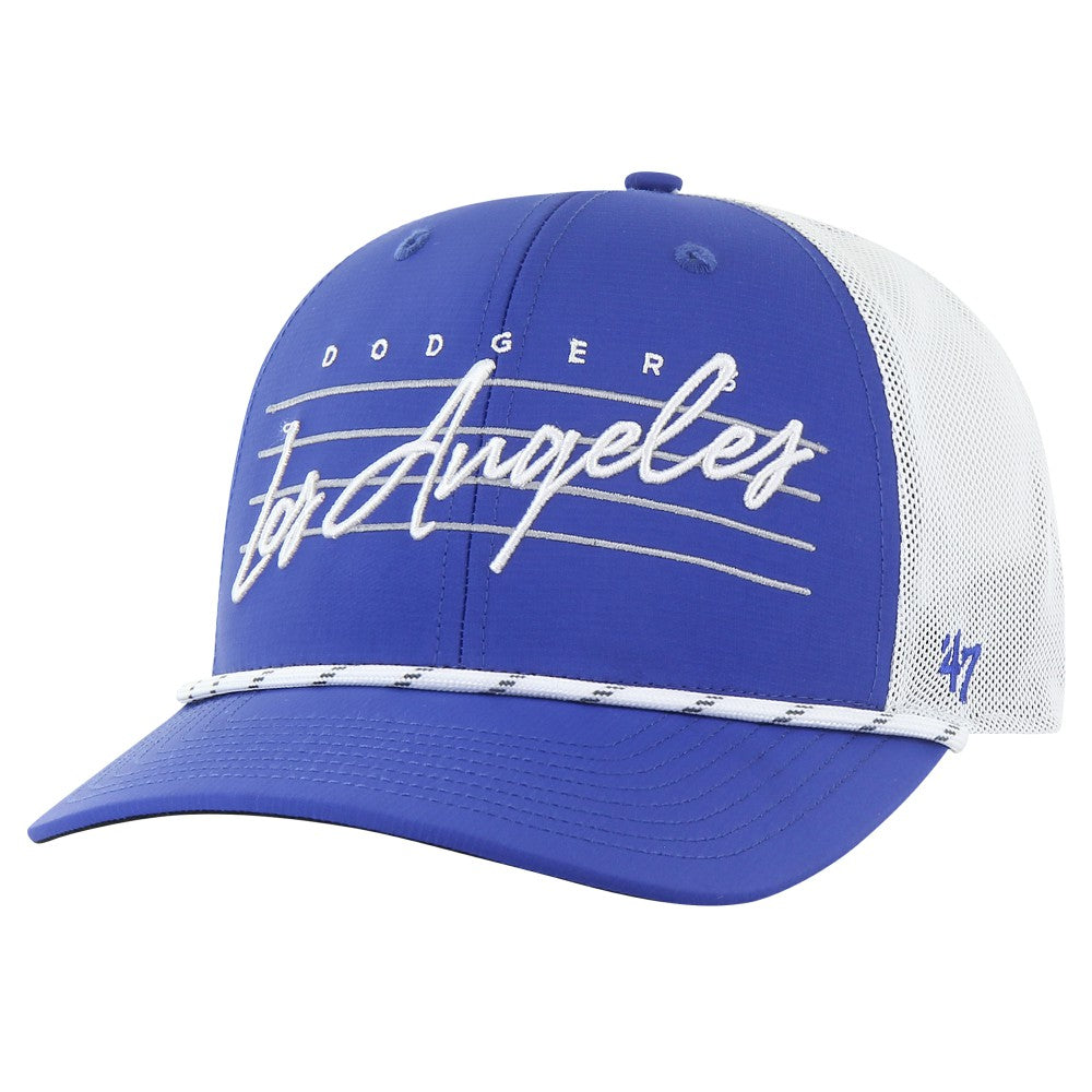 Los Angeles Dodgers '47 Downburst Trucker Adjustable Hat - Royal Hats