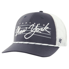 New York Yankees '47 Downburst Trucker Adjustable Hat - Navy Hats