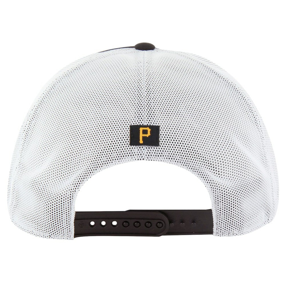 Pittsburgh Pirates '47 Downburst Trucker Adjustable Hat - Black Hats