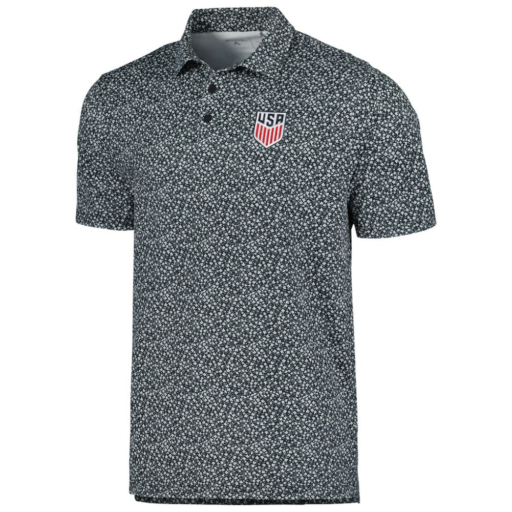 USMNT Antigua Terrace Polo Black