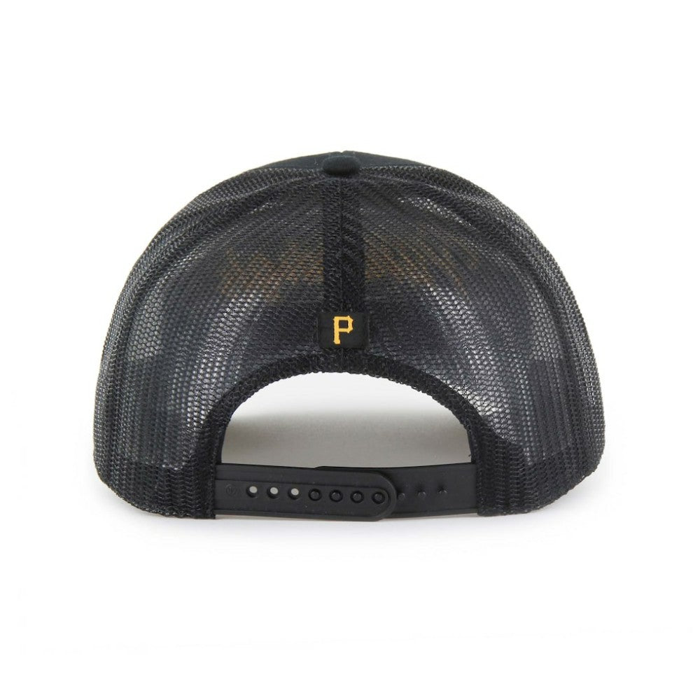 Pittsburgh Pirates '47 Garner Trucker Adjustable Hat - Black Hats