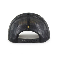 Pittsburgh Pirates '47 Garner Trucker Adjustable Hat - Black Hats