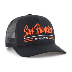 San Francisco Giants '47 Garner Trucker Adjustable Hat - Black Hats