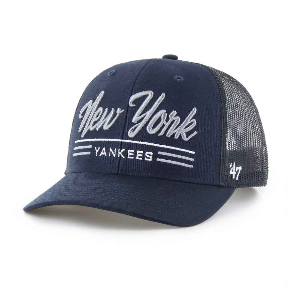New York Yankees '47 Garner Trucker Adjustable Hat - Navy Hats