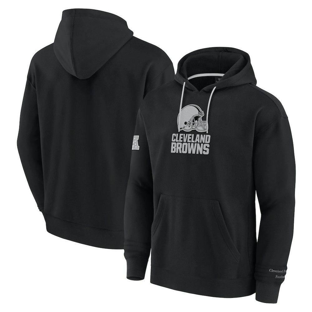 Cleveland Browns Elements Pace Pullover Hoodie Black