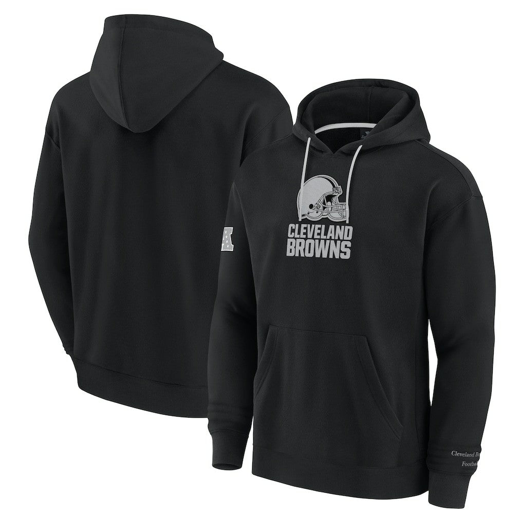 Cleveland Browns Elements Pace Pullover Hoodie Black