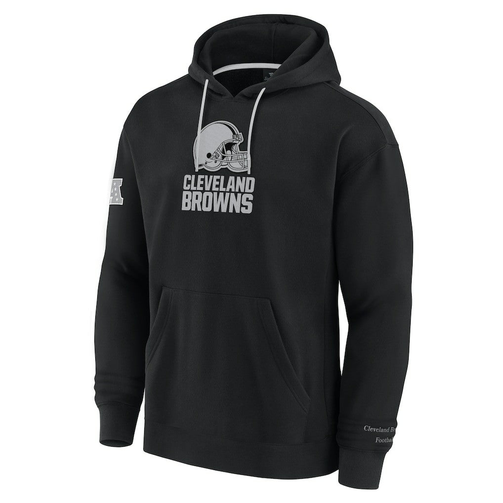 Cleveland Browns Elements Pace Pullover Hoodie Black